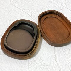 L236」長期保管品 蓮彫古硯 書道文房四宝 | Mercari