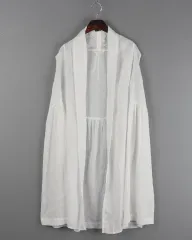 スタジオクリップ リネン ロング ベスト