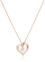 Canal 4℃(カナルヨンドシー) シルバー ピンクゴールド ネックレス 151824121025