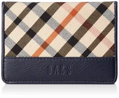 [ダックス] 定期入れ-パスケース HouseCheck（ハウスチェック） ネイビー