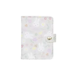 [エフエービージャパン] ミッフィー[カードポーチ]MIFFY Floral pattern カードケース/ベージュ ディックブルーナ