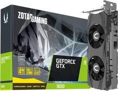 ZOTAC GAMING GEFORCE GTX1650 LP 4GB 128BIT GDDR5/ZT-T16500H-10L ロープロファイル対応  4580624810514【WJ205】のサムネイル