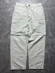 【極美品】L.L.Bean 2WAY カーゴパンツ W32 白 ショーツ ギミック 90s 00s ビンテージ テック アメカジ US古着 エルエルビーンのサムネイル