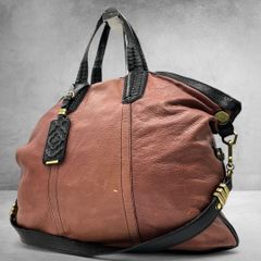 y2k archive boston bag leather 00s - メルカリ