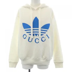 グッチ GUCCI ADIDAS トレフォイルエンブロイダリー 702607 XJEDA パーカー