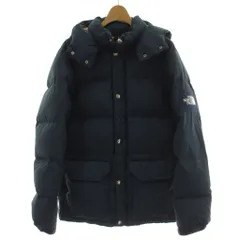 ザノースフェイス THE NORTH FACE CAMP SIERRA SHORT キャンプシェラショート ダウンジャケット M 紺 長袖 フード付き ND91847 /GG ■GY18