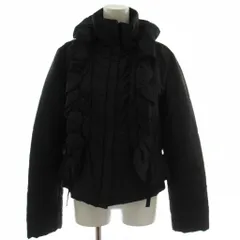 マックスマーラ ウィークエンドライン MAX MARA WEEKEND LINE 中綿ジャケット 上着 40 黒 ブラック 長袖 ボリュームネック 32/62/418 /GG ■GY18のサムネイル