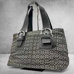 美品 COACH コーチ 10078 シグネチャー ソーホー トートバック - メルカリ