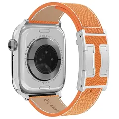 【新品】 おしゃれで可愛いバンドはApple Watch 38mm/40mm/41mm/42mm/44mm/45mm/49mmに対応。H型マグネットバックルで男女兼用。高級レザーバンドはiWatch SE Series 10/9/8/7/6/5/4/3/2 1