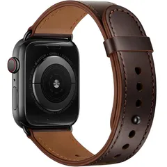 【新品】 本革バンド 対応Apple Watch Ultra/8/SE2/7/SE/6/5/4/3/2/1 レザーバンド Apple Watch 交換バンド 高級 お洒落 ビジネス 軽量 男女通用 調節簡単 iWatch ップルウォッチ Ultra 交換ベ 0