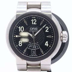 ORIS 機械式自動巻き腕時計 ウィリアムズF1チーム ポインターデイト 