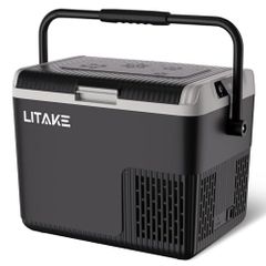 Litake(リテーク) 車載冷蔵庫 18L ポータブル冷蔵庫 急速冷凍 -20℃?20