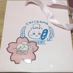 (まとめ) ちいかわ ベーカリー お買い物バッグ + 春 限定 桜 ドリンク 特典 コースター