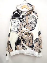 ★6211☆JORDAN BRAND ジョーダンブランド M J MVP AOP FLC PO SAIL フリース プルオーバー　Lのサムネイル
