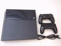  ゲーム プレイステーション4 PS4本体 CUH-1000A ジェットブラック 動作品 周辺機器付き 中古品