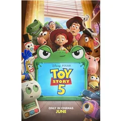 送料込　トイストーリー5　アメリカ劇場用 オリジナル 両面 ポスター　69cmｘ104cm