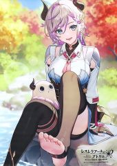 レスレリアーナのアトリエ レスナ　ヴァレリア　B2タペストリー 2本セット レスレリアーナのアトリエ 紅葉の秋ヴァレリア B2ダブルスエード