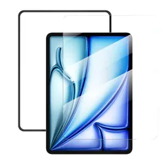 新品 NIMASO ガラスフィルム iPad Air 11インチ M4 2026用/ iPad Air 11 M3 2025用/Air11インチ M2 2024用 衝撃吸収 強化 ガラス 保護フィルム 指紋防止 ガイド枠付き DTB26A2030