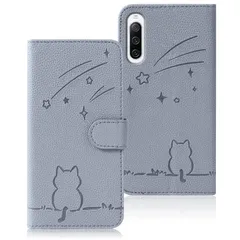 新品 Rosbtib Xperia 10 IV ケース 手帳型 エクスペリア10 iv ケース 流れ星子猫 so-52c ケース SOG07 A202SO ケース 可愛い 猫柄 Xperia10 iv ケース 耐衝撃 xperia 10 iv スマホケース オ