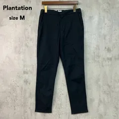 Plantation プランテーション イッセイミヤケ テーパード パンツ ブラック 黒 ストレッチ ウエストゴム ボトムス カジュアル PL61FF176 Mサイズ エイネット 日本製 定番 シンプル モード ズボン スラックス 希少 ★ ■■のサムネイル