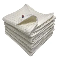 新品 今治タオル フェイスタオル 5枚組 ワッフル織り オフホワイト 35x85cm