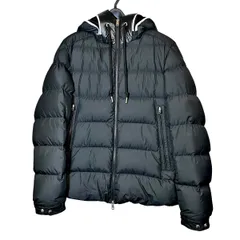 【中古】MONCLER モンクレール CARDERE JACKET H20911A00105 54A81 サイズ3 ブラック ユニセックス 26009985 RDのサムネイル