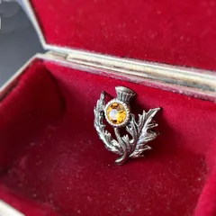 {イギリスVintage} 春を告げるタンポポのヴィンテージブローチ