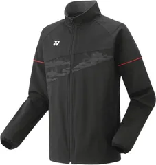 【新品・5営業日で発送】YONEX ヨネックス ユニニットウォームアップシャツ (50178) 色 : ブラック サイズ : M 