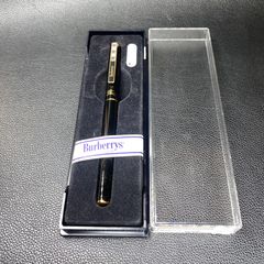 未使用 Burberrys バーバリー 万年筆 黒 セクレタリーシリーズ 箱付き バーバリー 万年筆 Burberry 細字 セクレタリーシリーズ - メルカリ