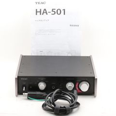 完動品✨フルアナログアンプ TEAC HA-501 ヘッドホンアンプ - メルカリ