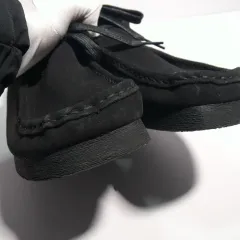 クラークス ワラビー ブラック スウェード 260