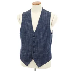 【中古】タリアトーレ TAGLIATORE TOMORROWLAND別注 コットンポリエステルポリウレタン カジュアル系ジレ ベスト ネイビー【サイズ48】【メンズ】のサムネイル