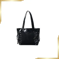 【新品】 [ハルジオ] 痛バッグ 痛バ トート トートバッグ 推し活バッグ 痛バック いたバック 推し活 オタ活 推し バッグ バック A4 カバン 肩掛け 可愛い 大容量 人気 いたばっぐ いたばっく いたば レースアップ リボン 黒 白 ブラック ホワ 1