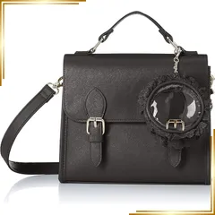 【新品】 [ウィゴー] 2WAY サッチェル ショルダーバッグ クリア 痛バッグ デコ 鞄 お出かけ 普段使い デイリー ガーリー 韓国 春 夏 秋 冬 プレゼント ギフト レディース F ブラック 0