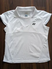 YONEX ヨネックス VERY COOL レディース ゲームシャツ ユニフォーム 白 O ノースリーブ