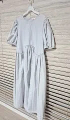 シャカシャカ素材 ロング ONE PIECE