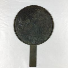 ★アンティーク 手鏡 ★ ★銅鏡 植物紋様 レトロ★ ☆アンティーク 手鏡 銅鏡 植物紋様 レトロ☆ - メルカリ