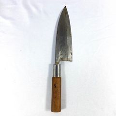 美品 堺正孝 白ニ鋼鍛造出刃包丁165mm（送料無料） - メルカリ