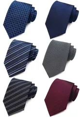 【売切注意！お急ぎ下さい】ネクタイセット 人気 チェック柄 小紋 格子 ビジネス用おしゃれ ストライプ ドット メンズ 就活 洗える 結婚式 入学式 卒業式 二次会 ネクタイ 冠婚葬祭 プレゼント 父の日 1/5/6/本セット