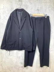 BEAMS HEART ビームスハート 42-16-0009-408 2ボタン ジャケット＆パンツ セットアップ sizeL/黒 ■■◎メンズ