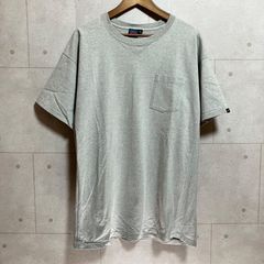 美品☆NANGA ナンガ×WILD1 ワイルドワン別注 ポケットTシャツ グレー 