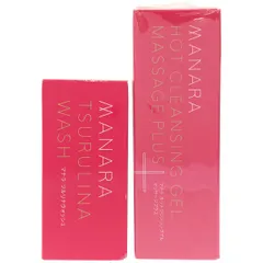 Z000 マナラ ホットクレンジングゲル マッサージプラス 100g & ツルリナウォッシュ 45g 2個セット