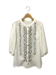 トッカ PROMISE RIBBON ROSETTE BLTOGS0845 ブラウス 0 ホワイト フリル ITBJWNQWW75Oのサムネイル
