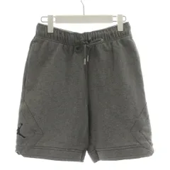 ナイキ NIKE Air Jordan ショートパンツ ハーフパンツ イージーパンツ ロゴ 刺繍 S グレー /AN46