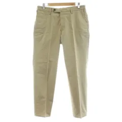 トゥモローランド TOMORROWLAND PILGRIM 22SS アイスコットンチノ スリムパンツ SPOERRY 1866 テーパード ジップフライ 46 ベージュ 61-04-22-04001 /KU のサムネイル