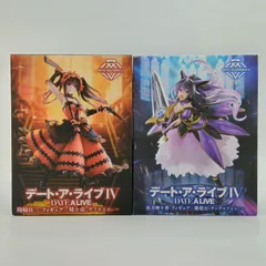 【未開封】デート・ア・ライブIV AMP+ 時崎狂三 刻々帝 ザフキエル 夜刀神十香 鏖殺公 サンダルフォン フィギュア 2体セット まとめ売り タイトー Taito Artist Masterpiece B-11-1