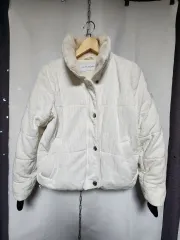 Calvin Klein Jeans(カルヴァンクラインジーンズ) メンズ 白 コーデュロイ ショートダウン - S