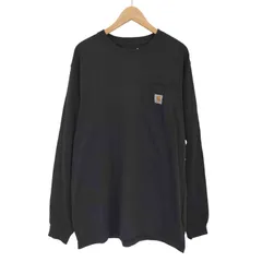 カーハート Carhartt LOOSE FIT HEAVYWEIGHT LONG-SLEEVE POCKET T-SHIRT メンズ import：M 