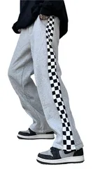 [kanaelun] 【カナエルン】 レディース ジャージ ジャージパンツ ジョガーパンツ トレーニング フィットネス ジョギングパンツ ヨガ ジム ウェア ボトムス パンツ スウェット ジョギング ランニング ウォーキング ジャージボトム [グレー] [L]