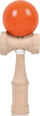 (pont du monde) けん玉 ケン玉 剣玉 Kendama おしゃれ 競技用 おもちゃ 6歳以上 (オレンジ色) [オレンジ]のサムネイル